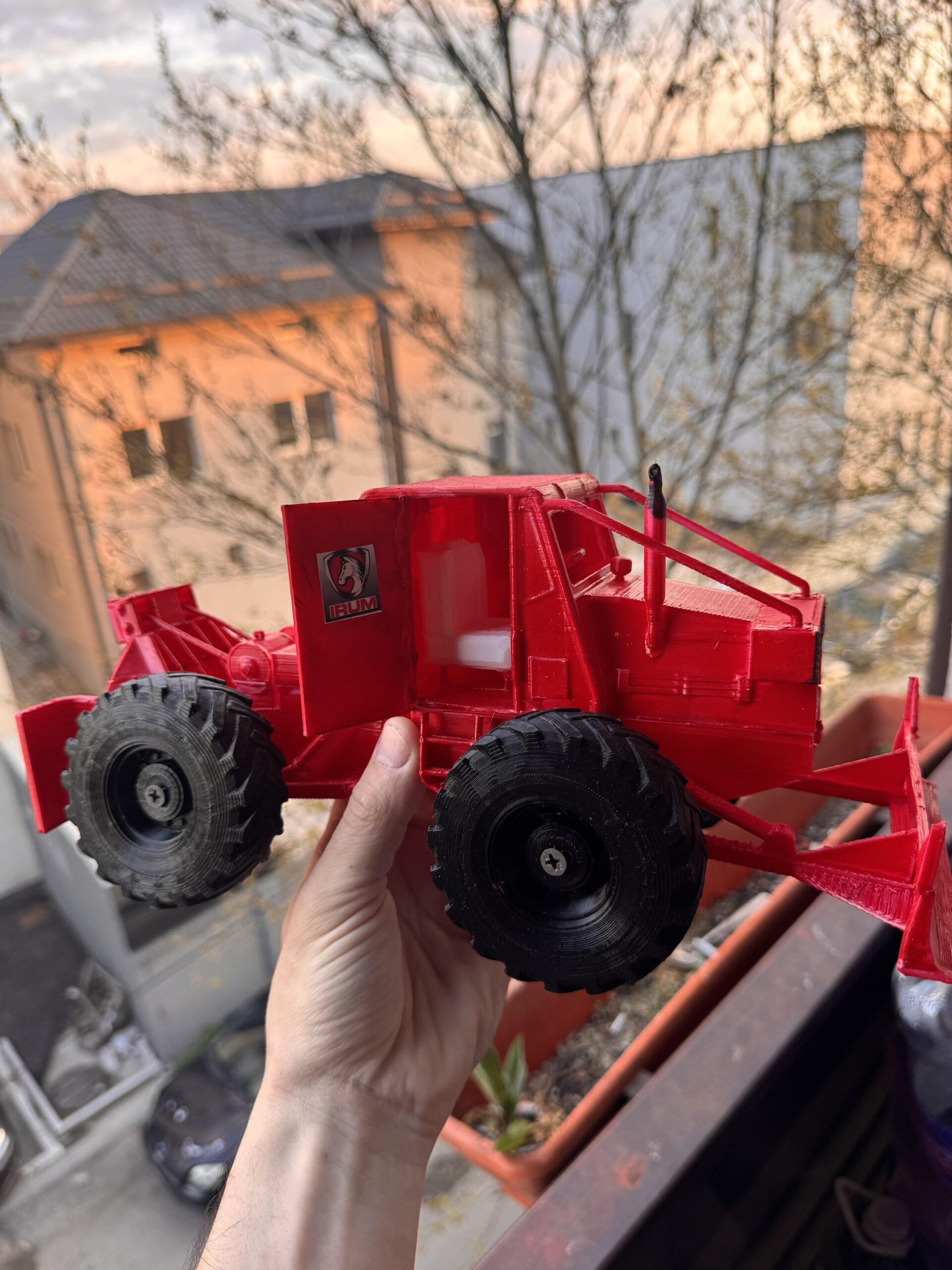 TAF forestier – machetă detaliată 3D - imagine 2