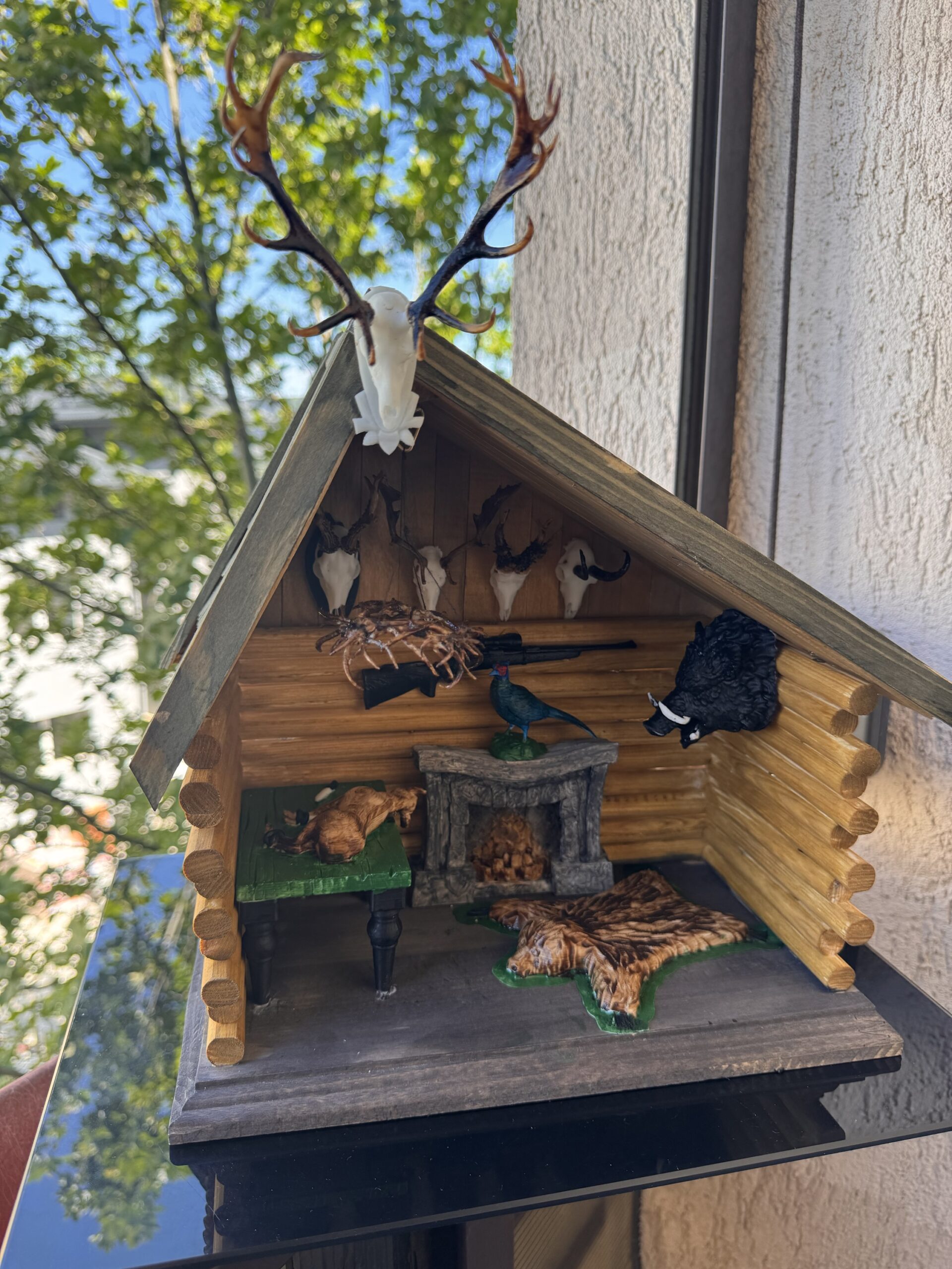 Căsuță de vânătoare miniaturală – Ediție Limitată(10 buc) - imagine 2