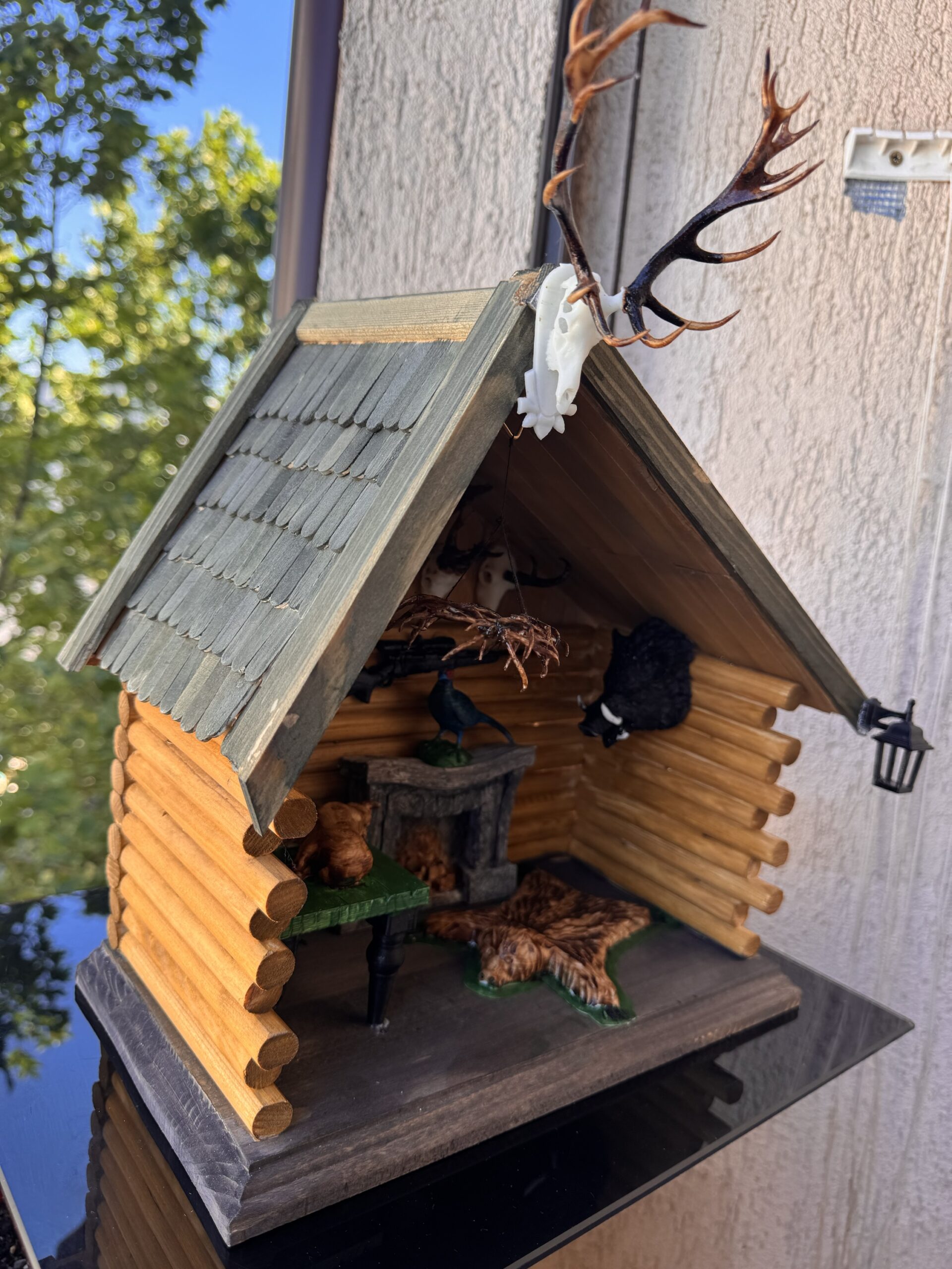 Căsuță de vânătoare miniaturală – Ediție Limitată(10 buc)